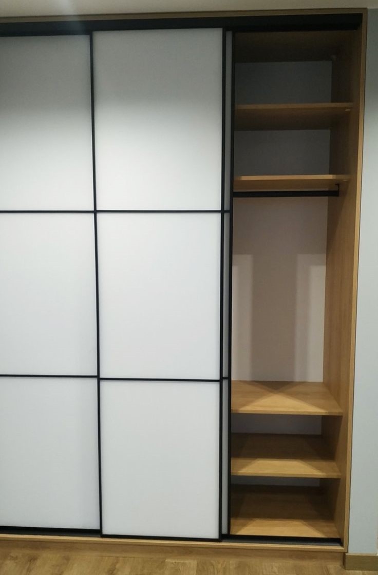 Шкаф купе белый глянец. Фото 2